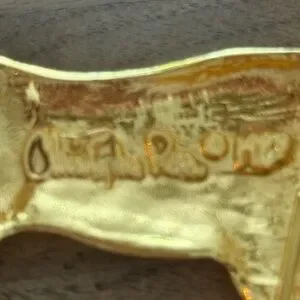 Accessories | Christopher Ross 1989 Gold Plated Belt Buckle  display picture 1